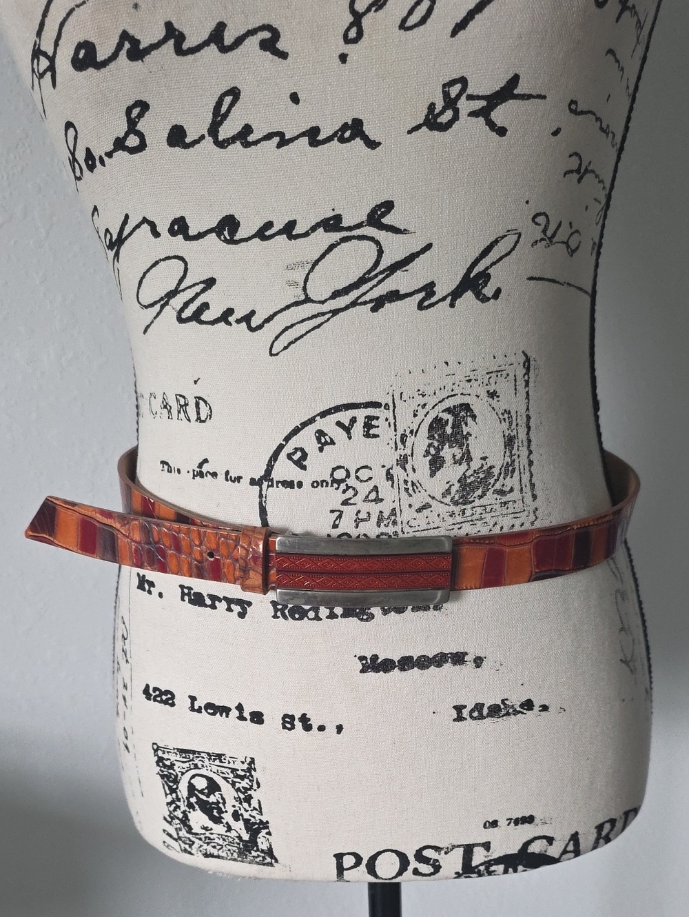Streets Ahead, Made in USA Leather Belt.